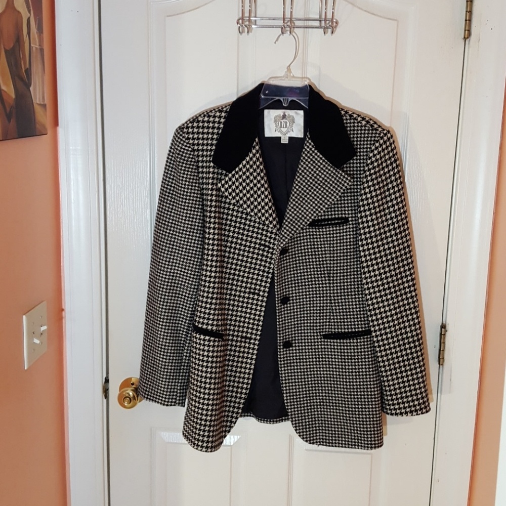 Houndstooth Blazer